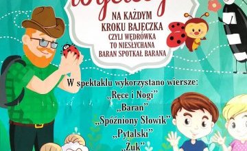Wyjazd na spektakl ,,Niesamowita wycieczka na każdym kroku bajeczka"